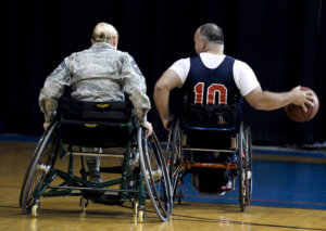 wheelchair bound athletes
