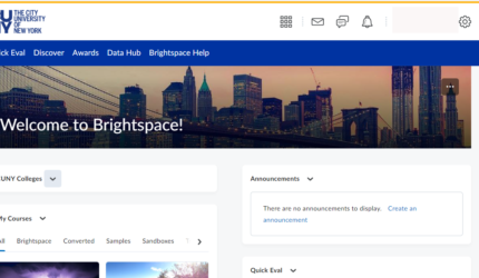 CUNY SPS to transition from Blackboard to D2L Brightspace by Summer 2024