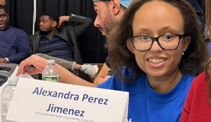 New Governing Council Representative Alexandra Perez Jimenez has big plans for the student body